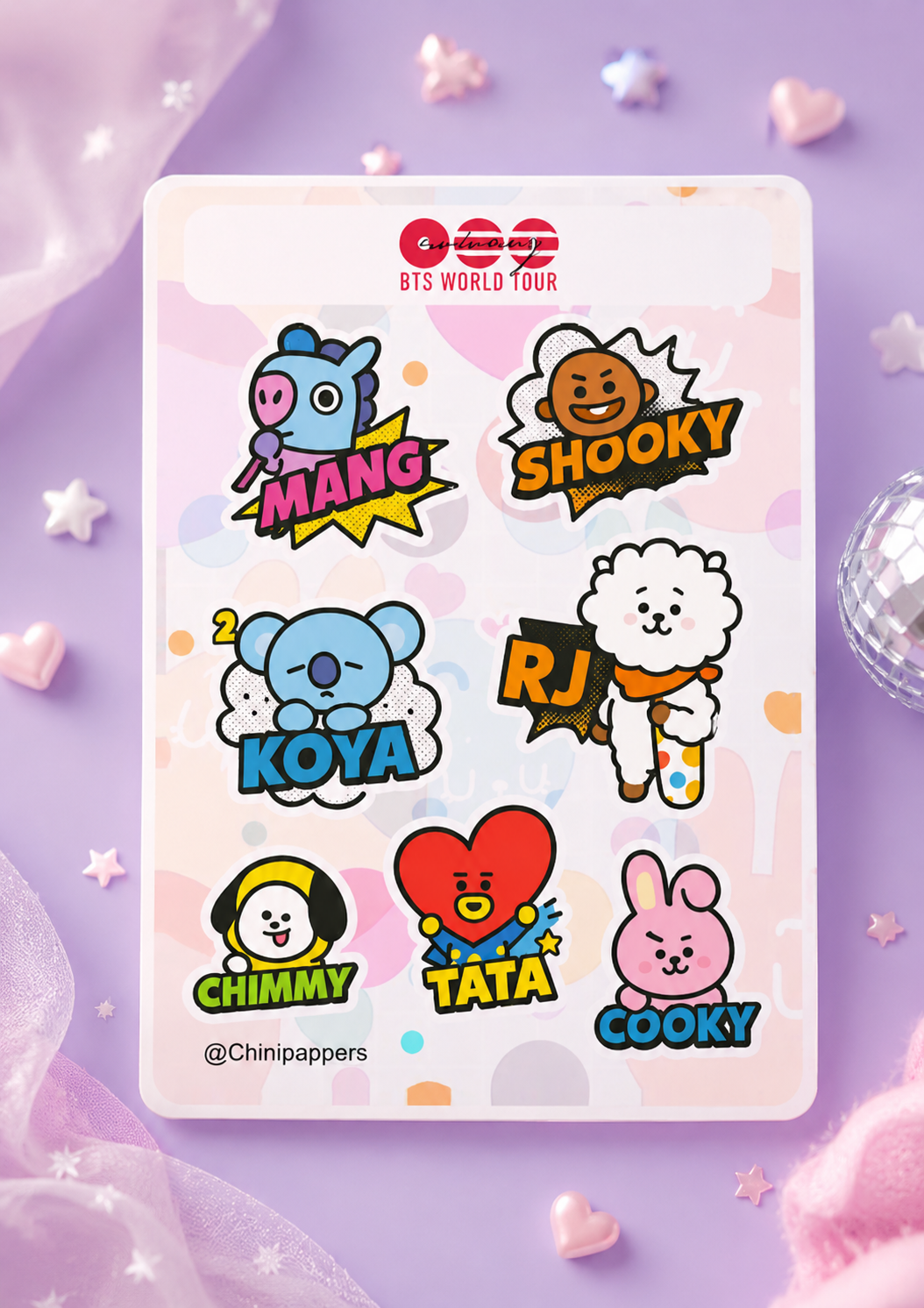 Freebies - STICKER BTS