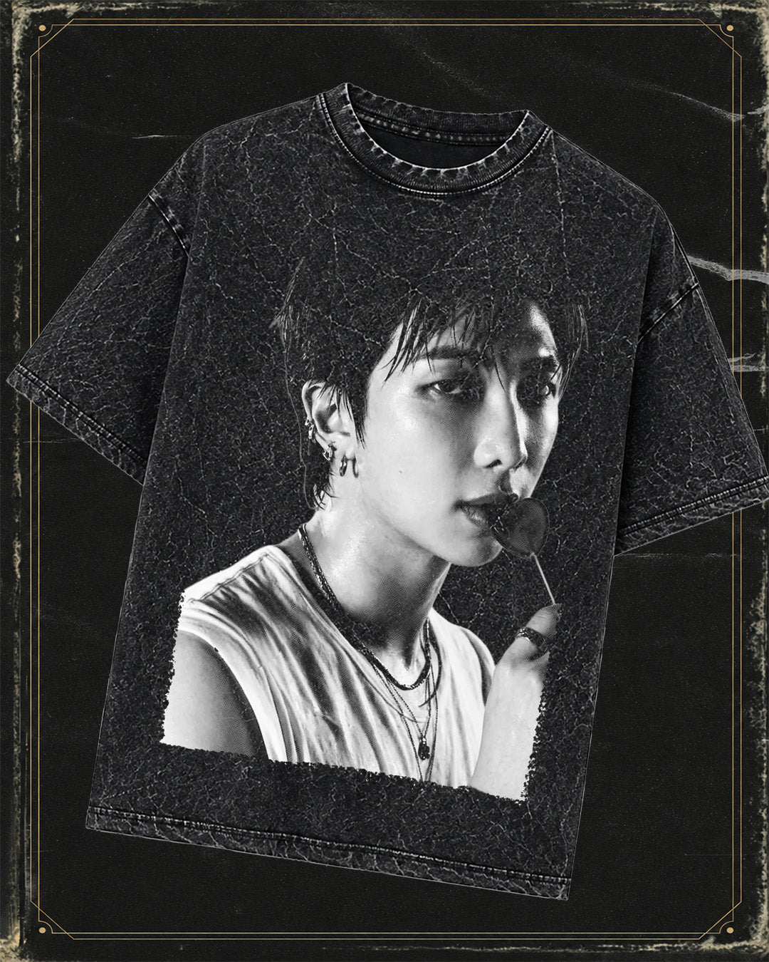 Polera BTS RM - Mineral Wash
