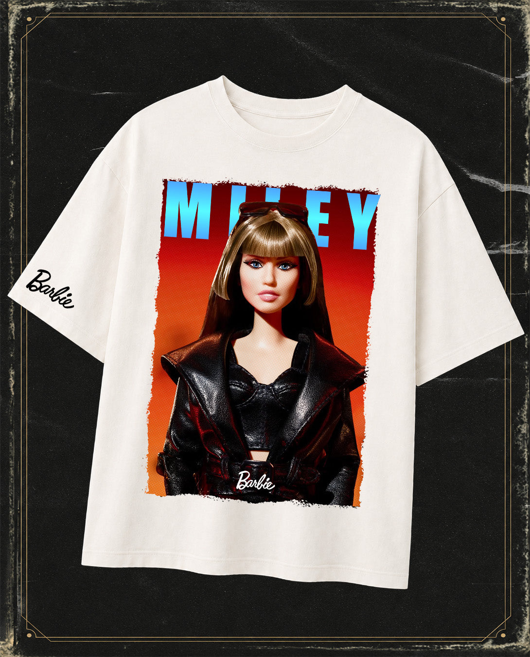 Polera Miley Barbie - Oversize