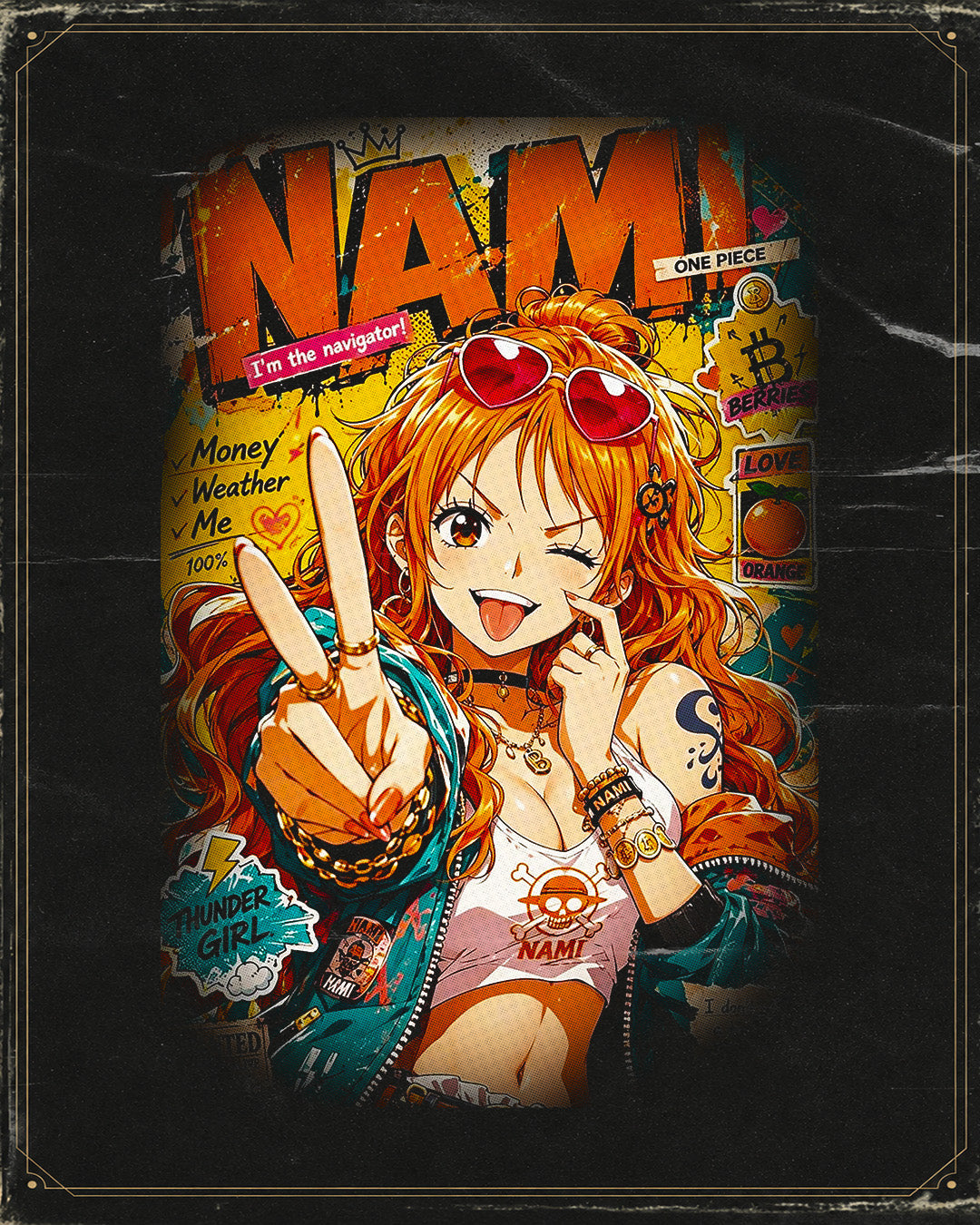 Polerón Nami - Efecto mineral wash