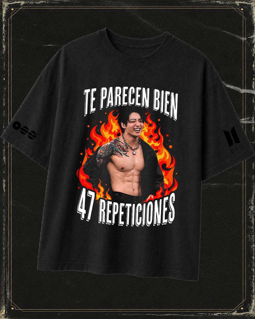 Polera BTS - Jungkook - Oversize
