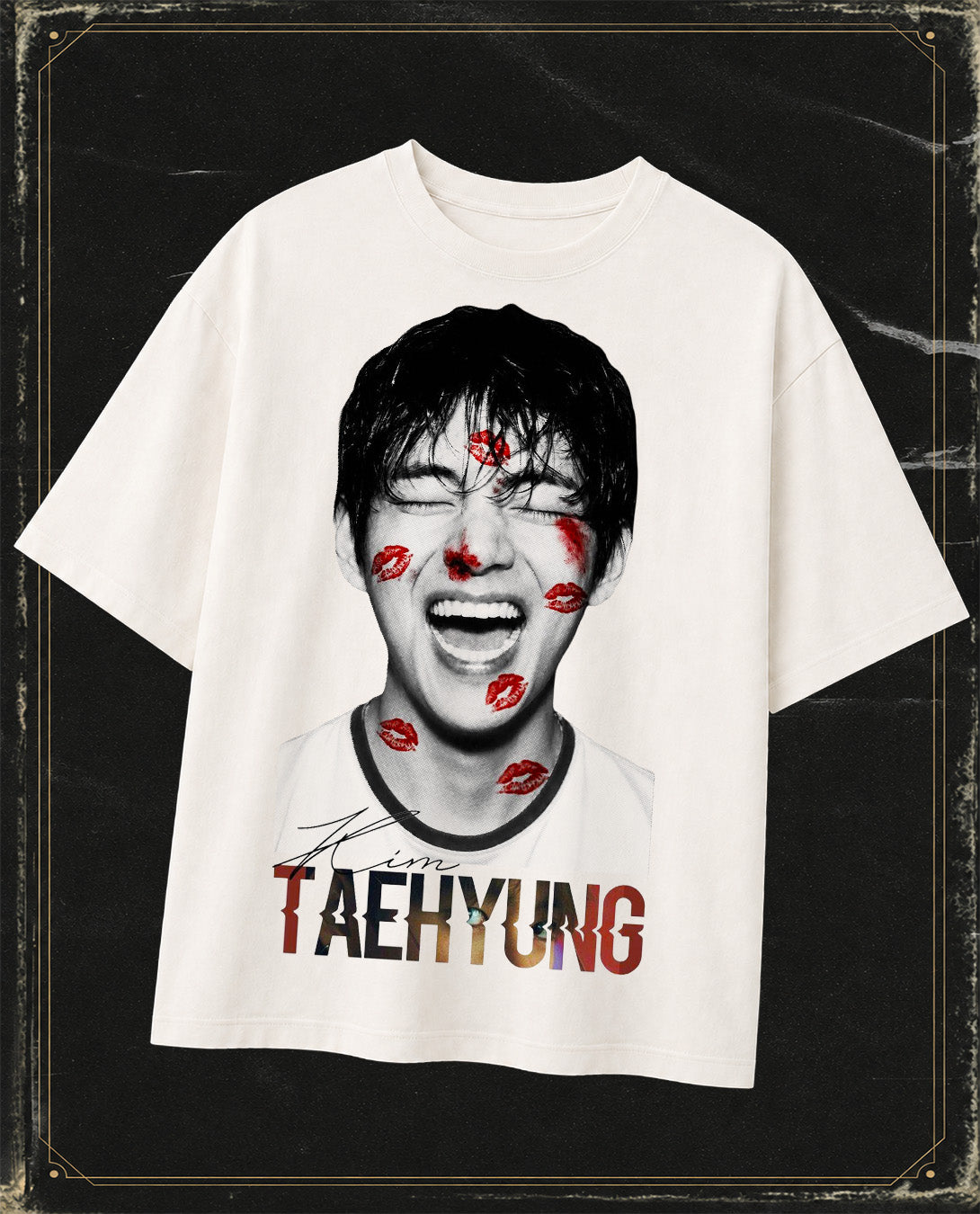 Polera BTS V - Oversize