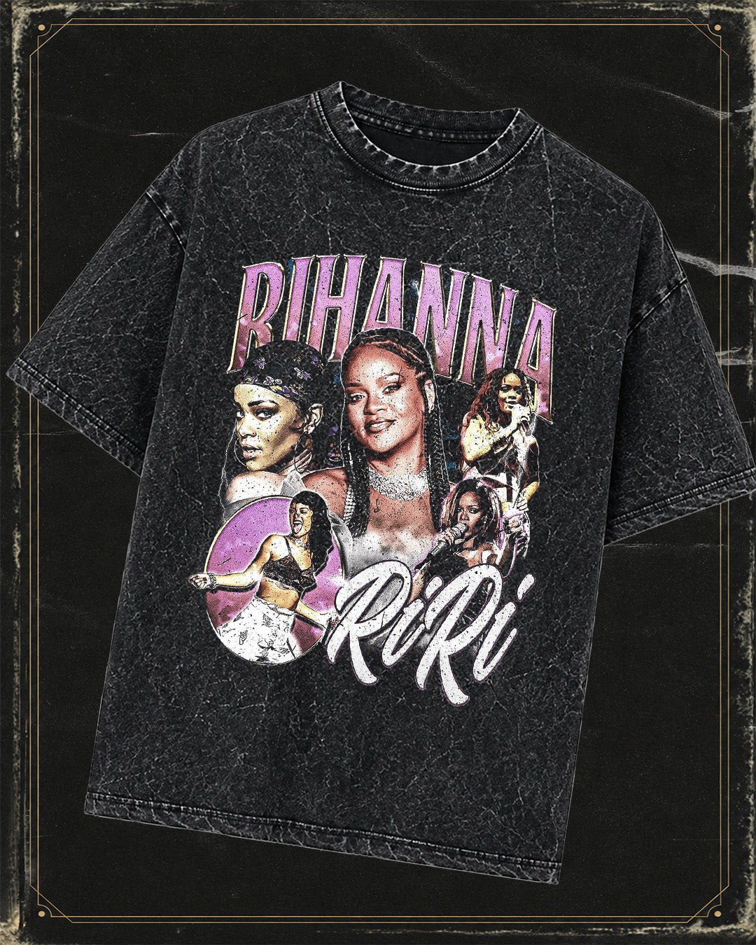 Polera Rihanna - efecto mineral wash