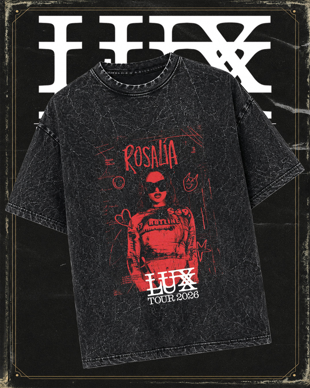 Polera Rosalia - efecto mineral wash