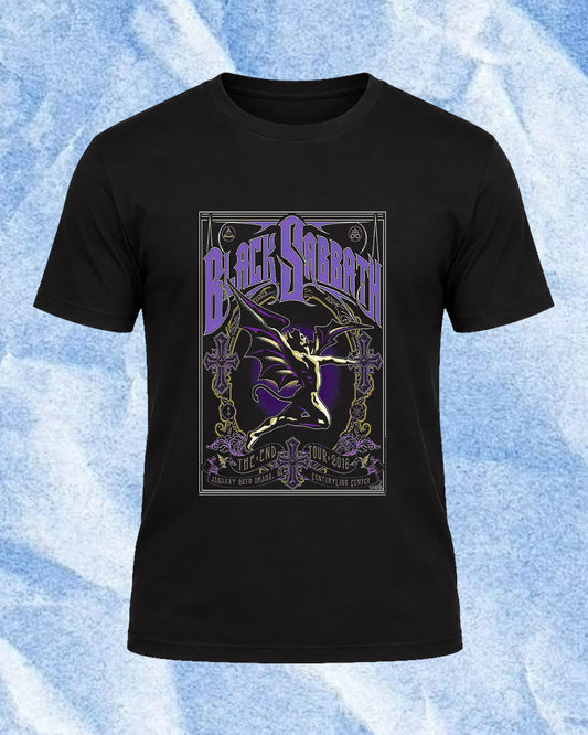 Polera Black sabath - Corte regular
