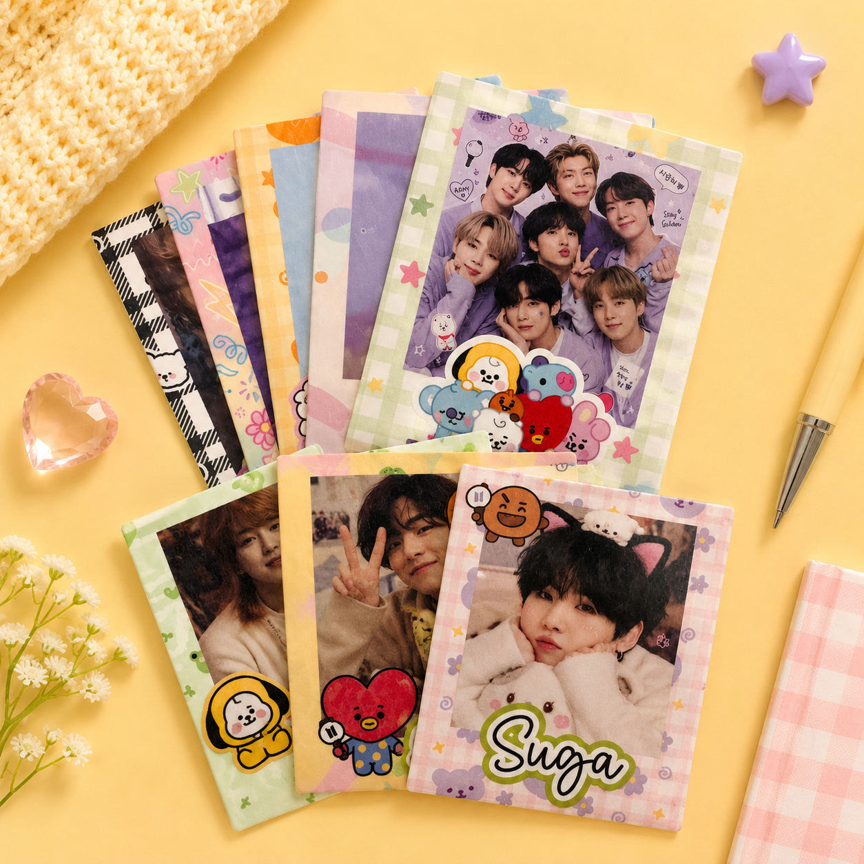Freebies - Tarjetas magnéticas BTS