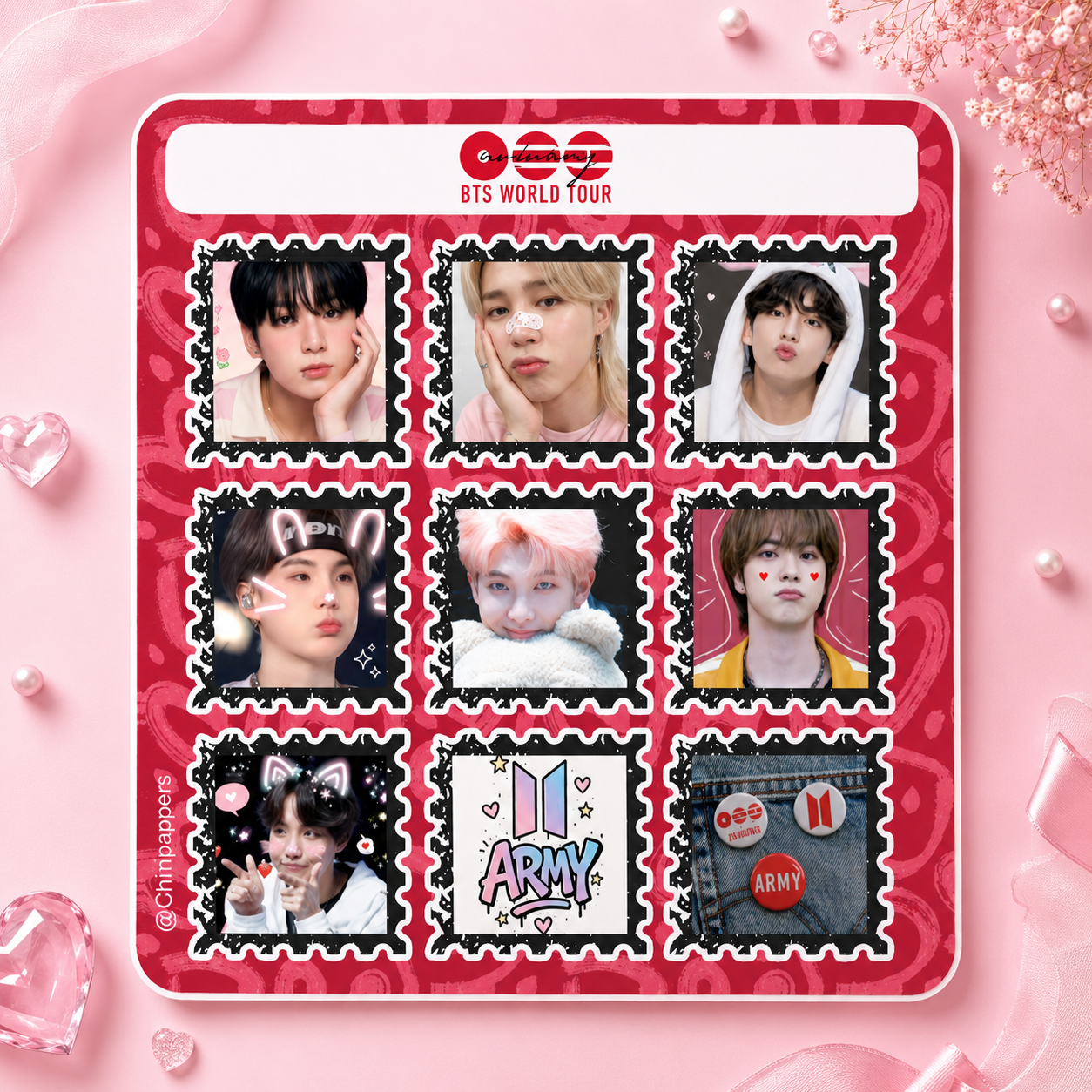 Freebies - STICKER BTS