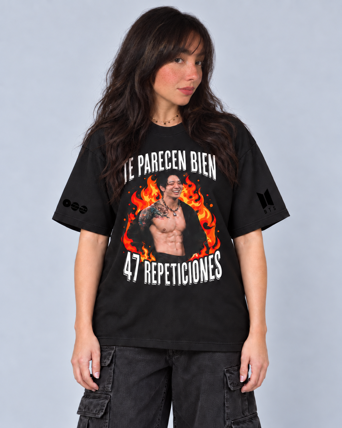 Polera BTS - Jungkook - Oversize
