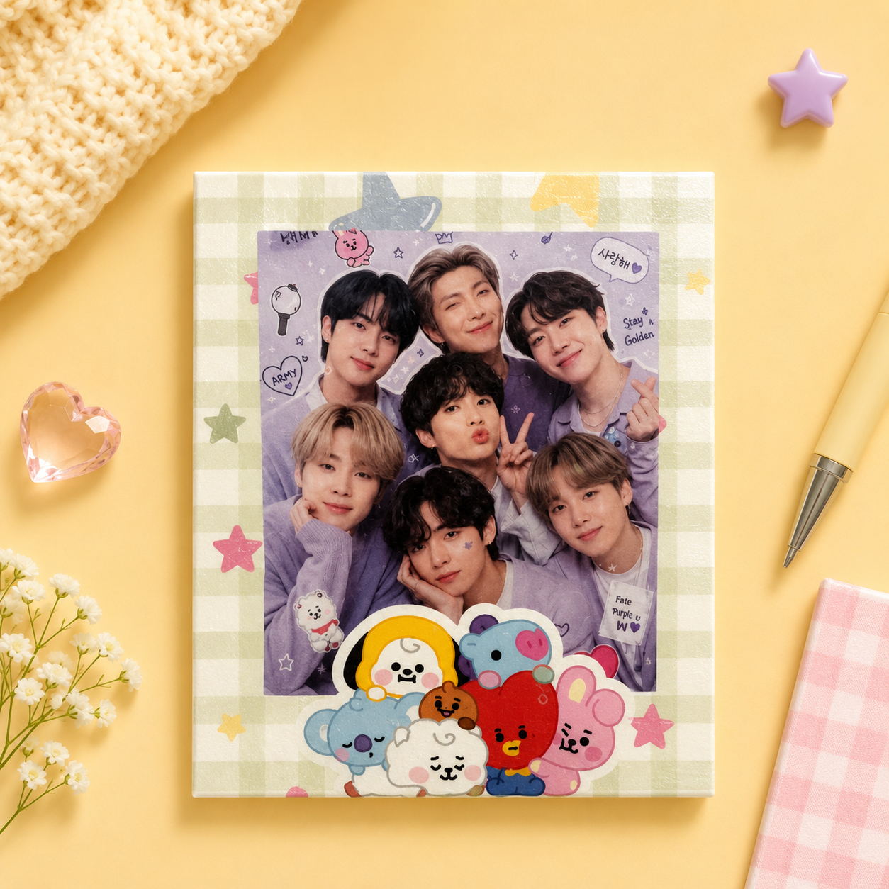 Freebies - Tarjetas magnéticas BTS