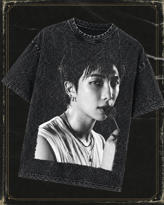 Polera BTS RM - Mineral Wash
