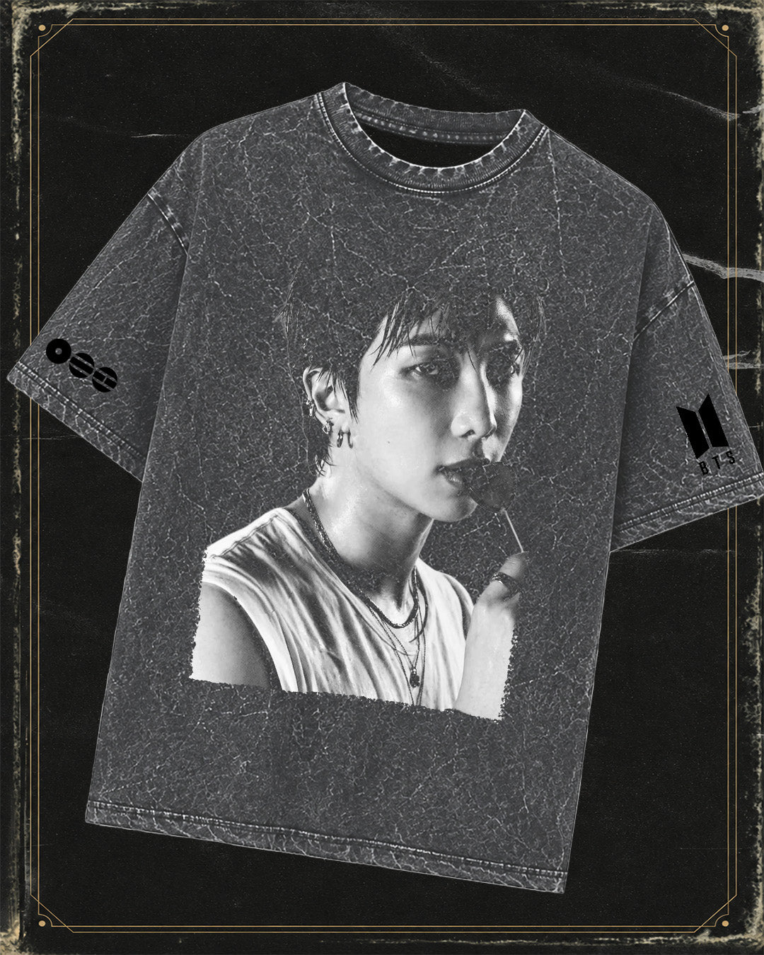 Polera BTS RM - Mineral Wash