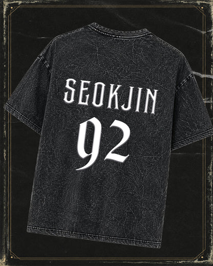 Polera BTS SEOKJIN - Efecto mineral wash