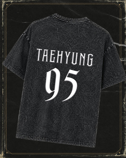 Polera BTS TAEHYUNG - Efecto mineral wash