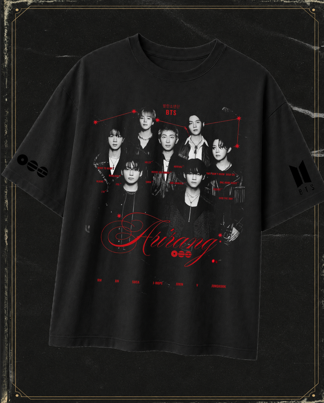 Polera BTS - Arirang - Oversize