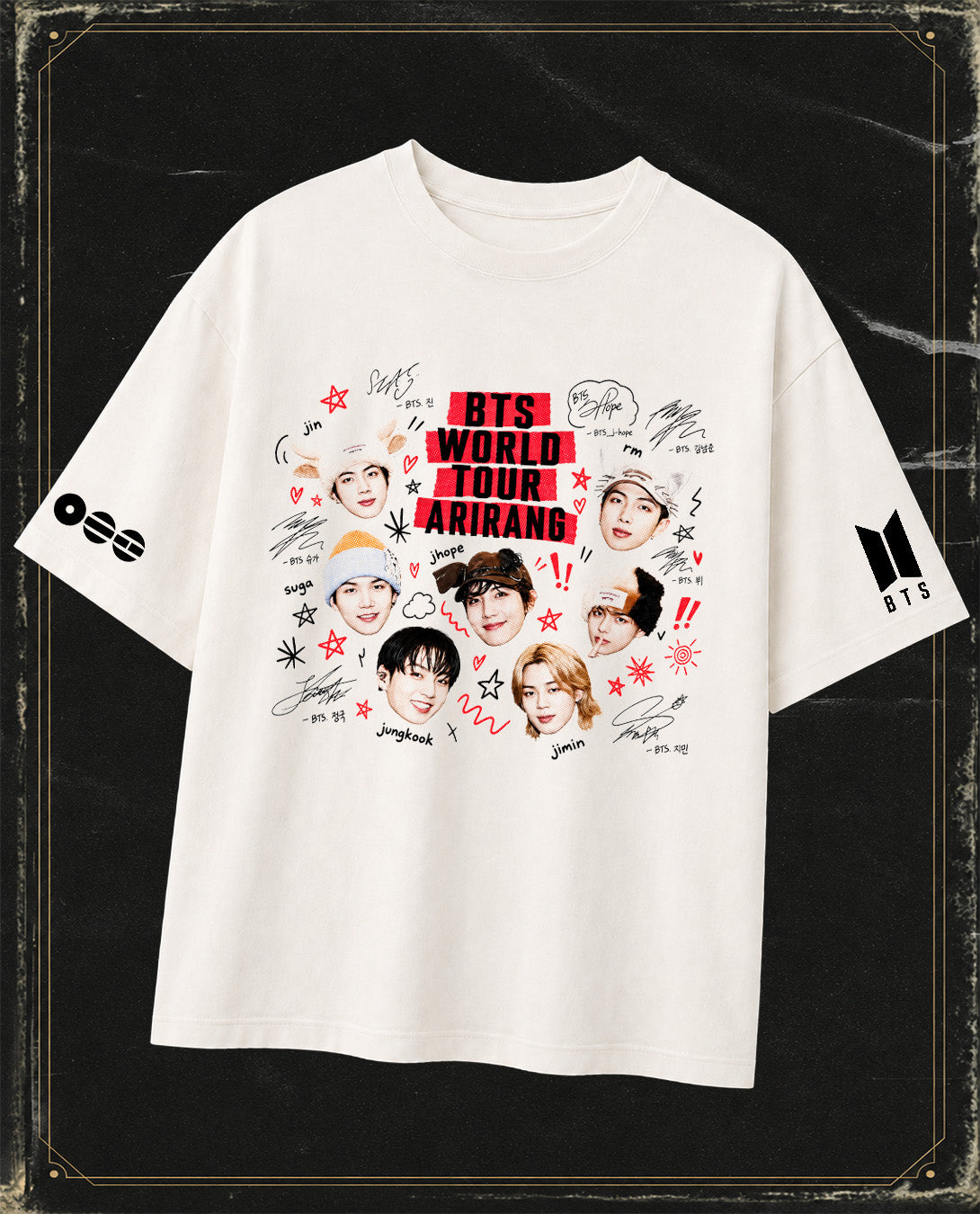 Polera BTS - Oversize