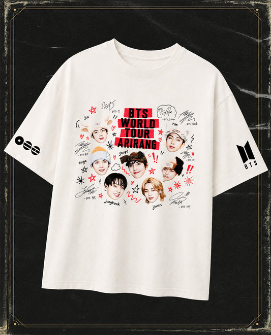 Polera BTS - Oversize