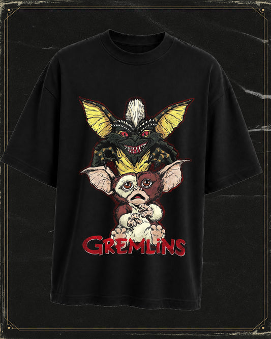 Polera Greemlins - Oversize Long Fit