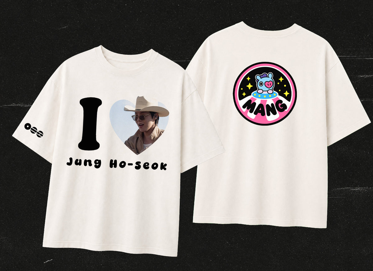 Polera BTS - I love - Oversize