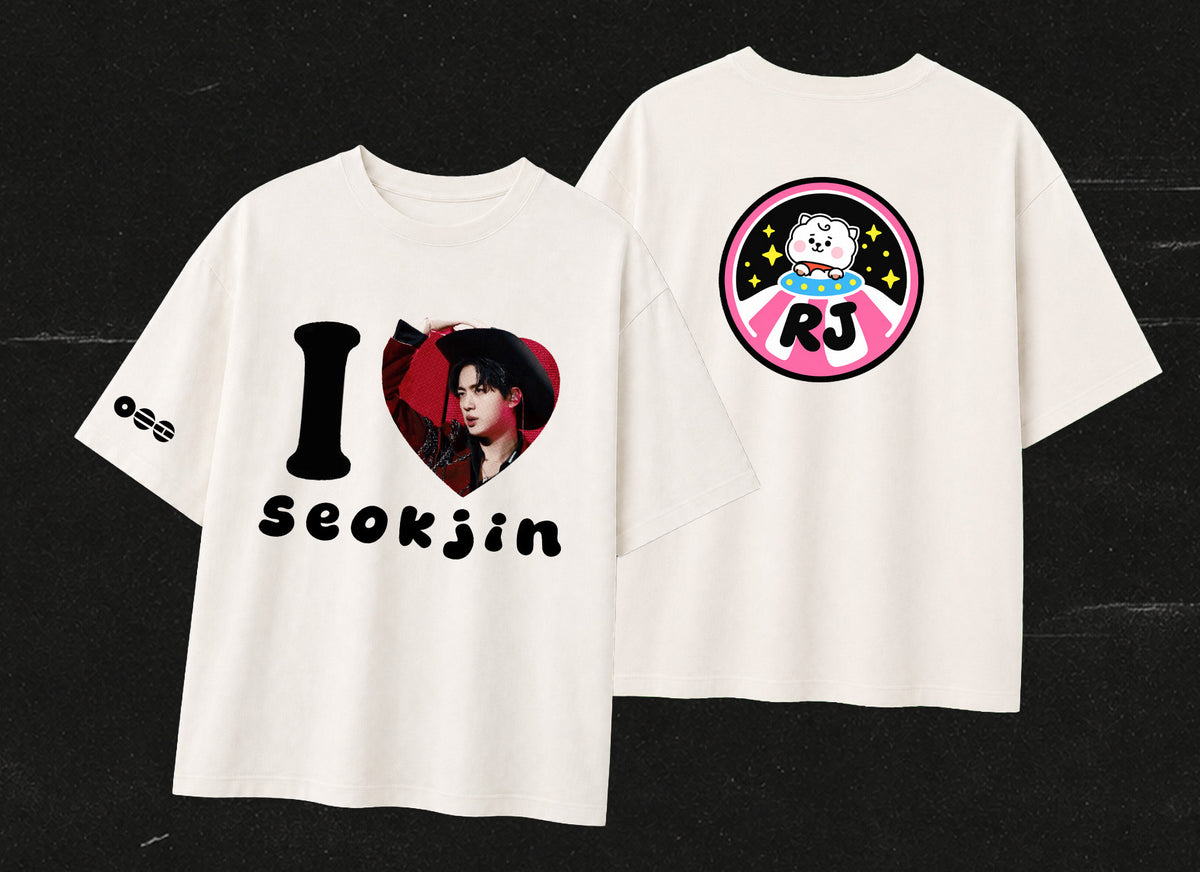 Polera BTS - I love - Oversize