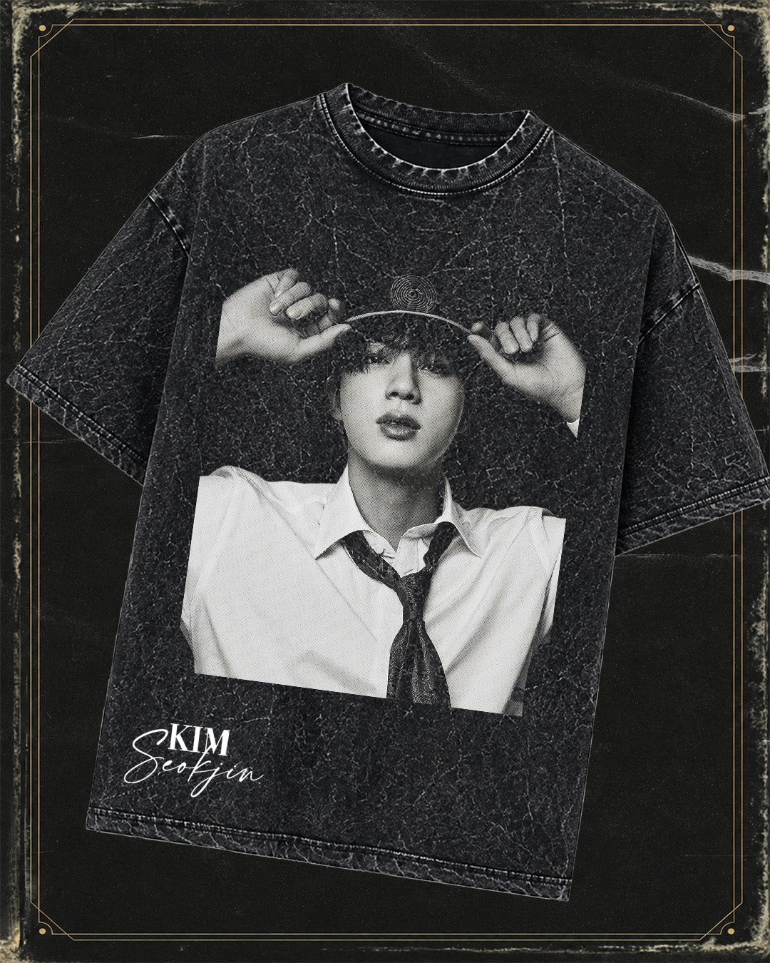 Polera BTS - JIN - Mineral Wash