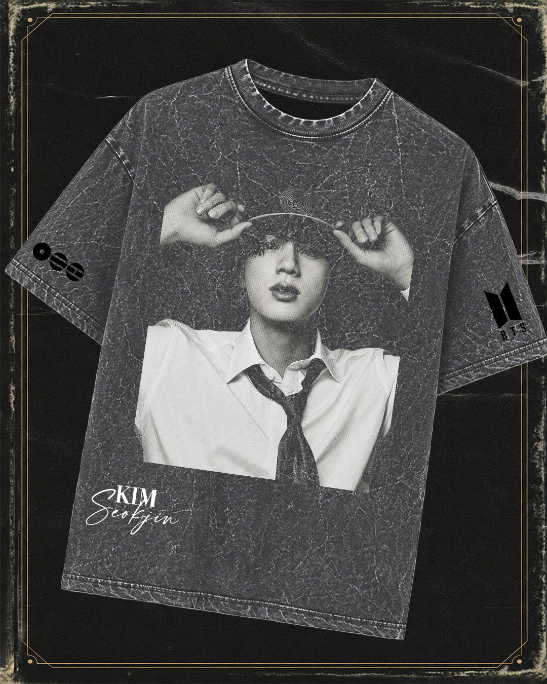 Polera BTS - JIN - Mineral Wash