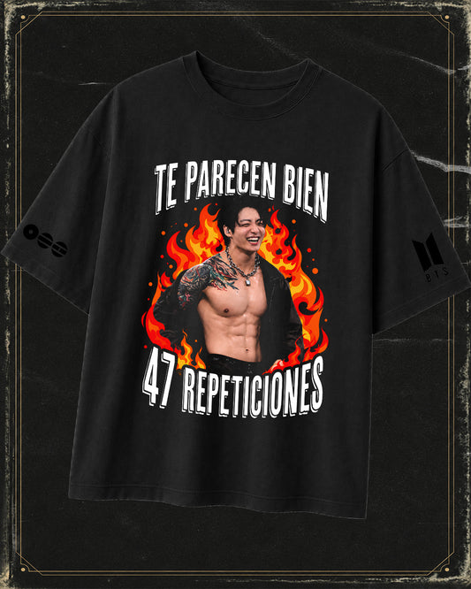Polera BTS - Jungkook - Oversize