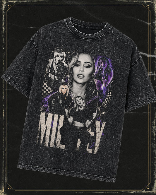Polera Miley Cyrus - Mineral Wash