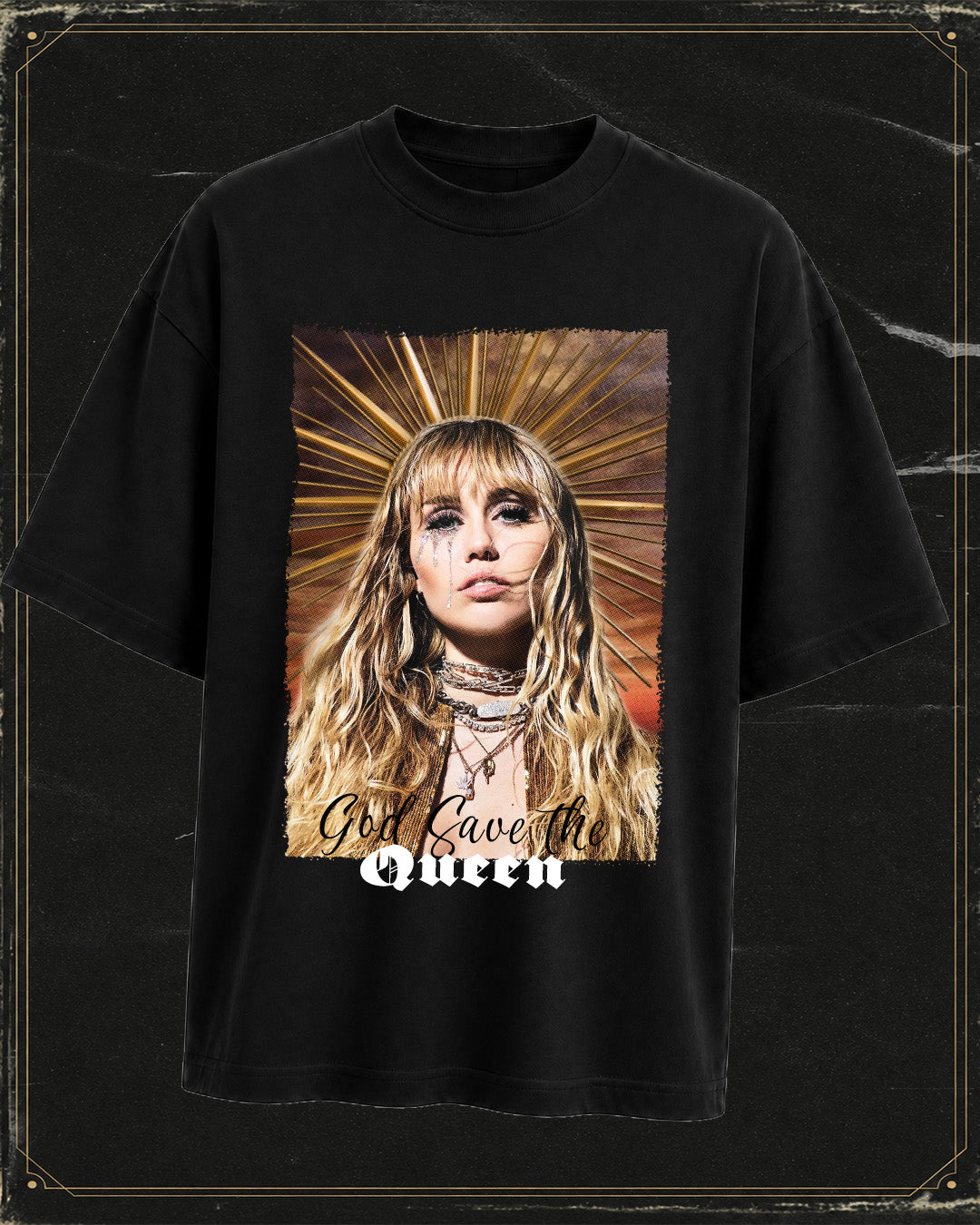Polera Miley Cyrus - Oversize Long Fit