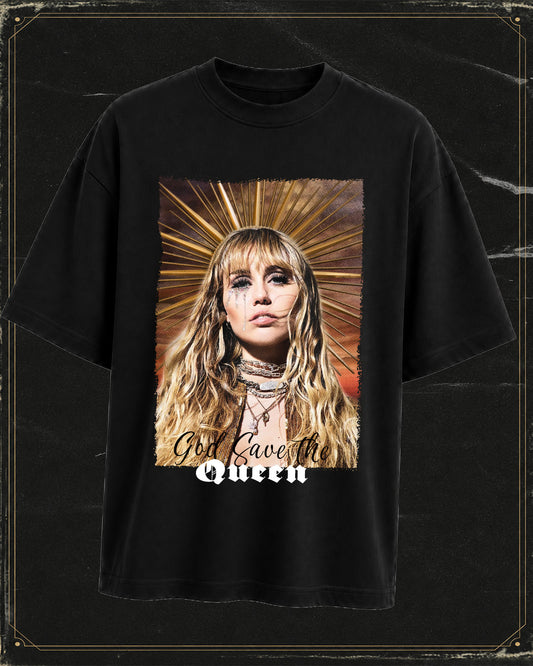 Polera Miley Cyrus - Oversize Long Fit