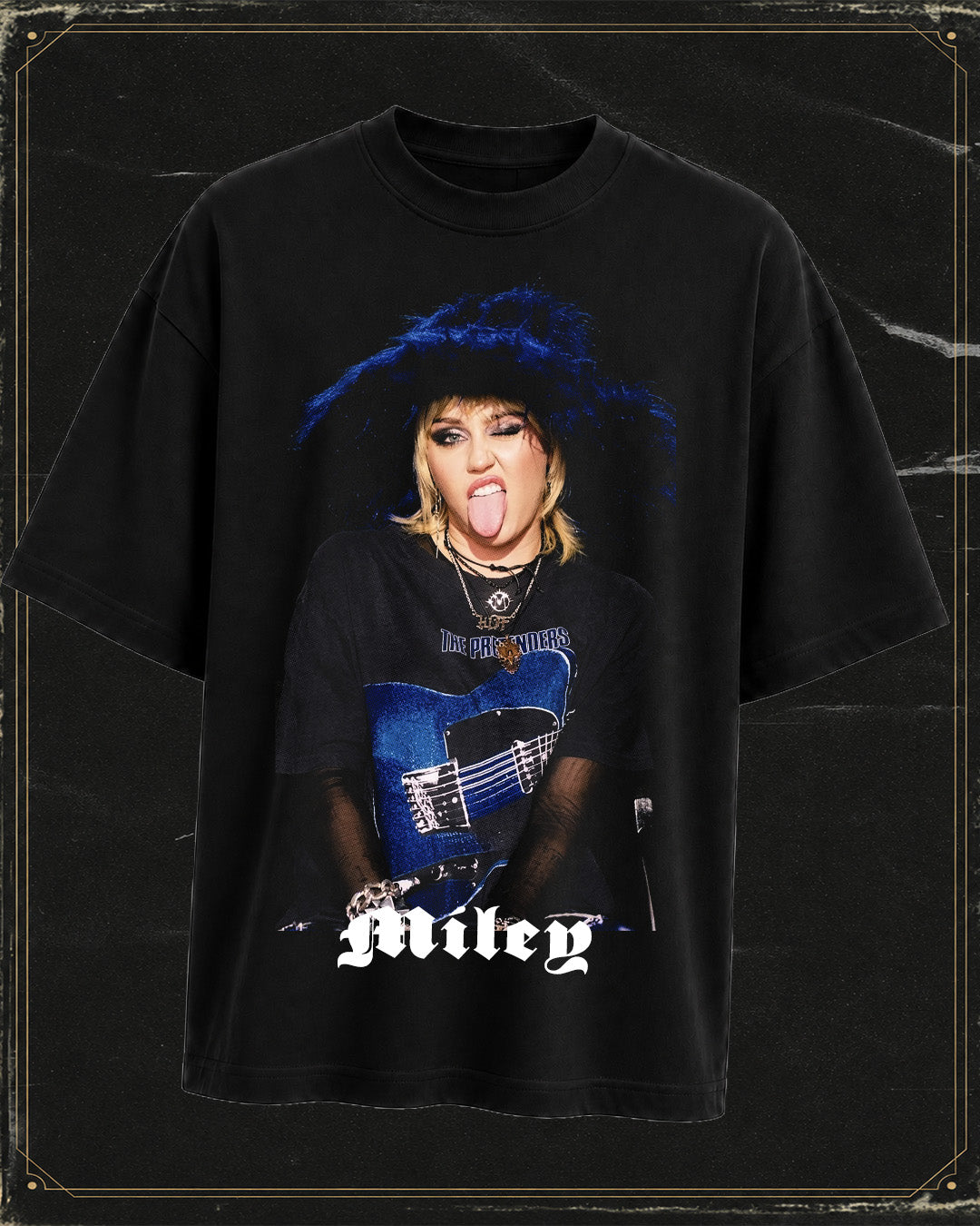 Polera Miley Cyrus - Oversize Long Fit