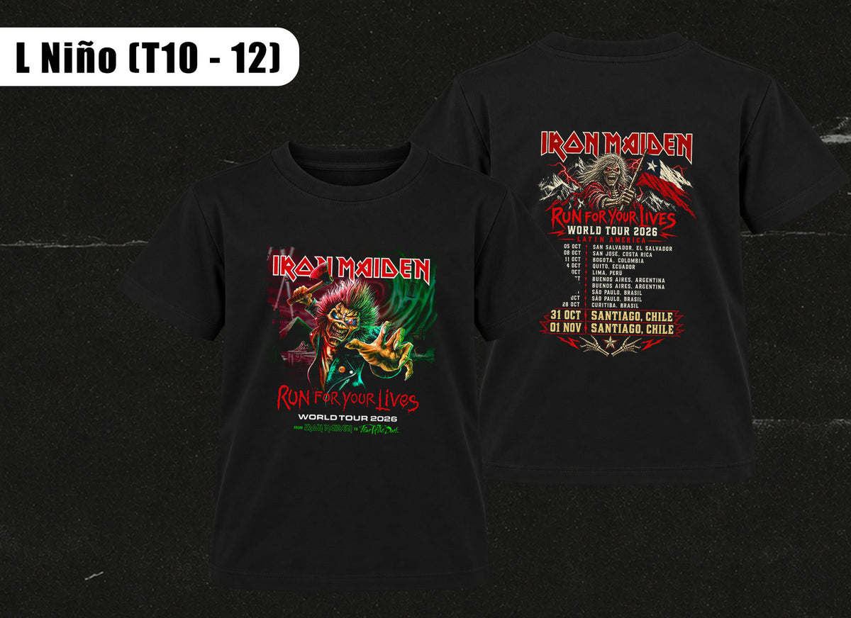 Polera Iron Maiden