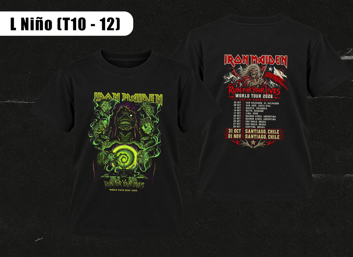 Polera Iron Maiden