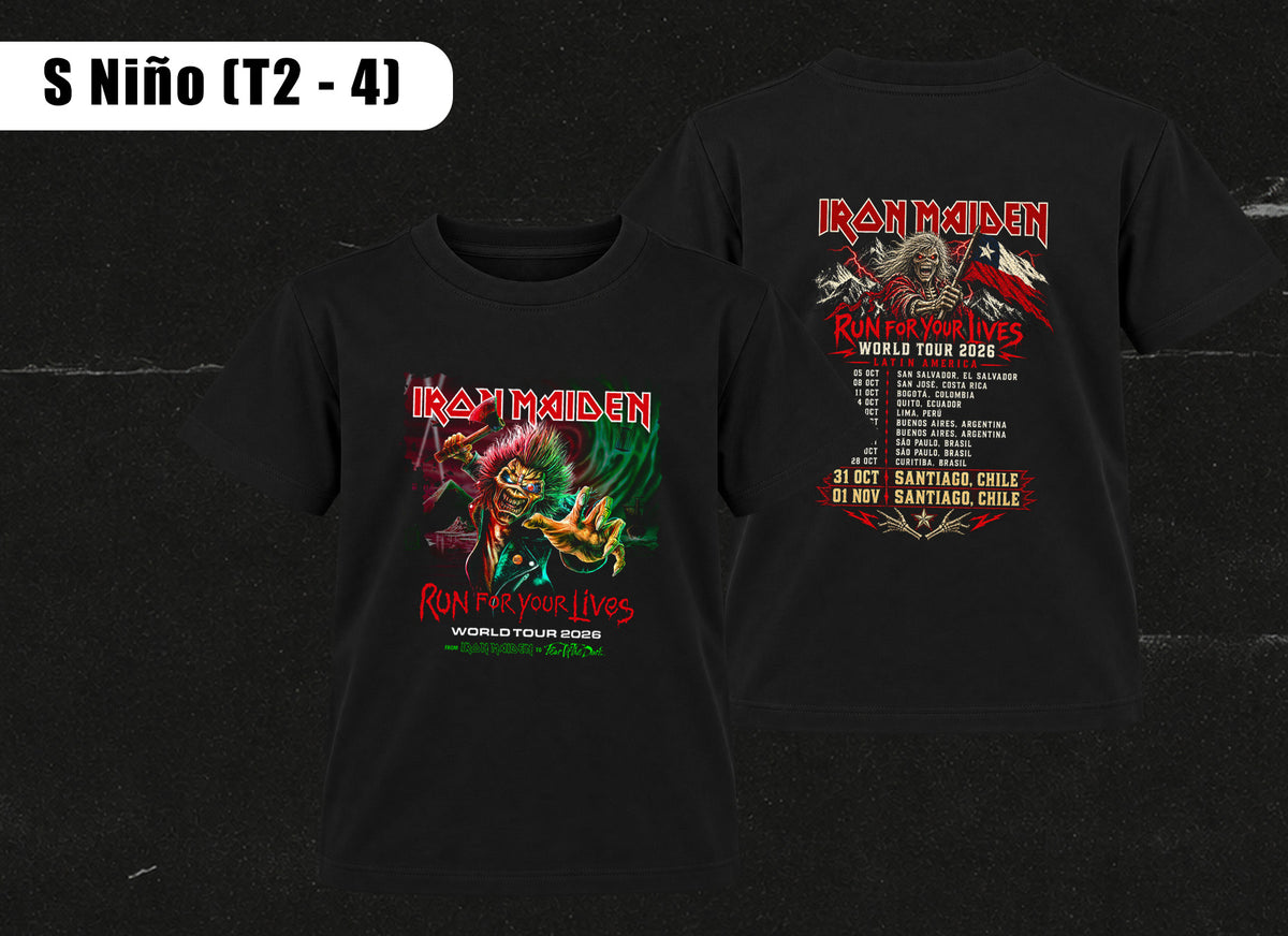 Polera Iron Maiden