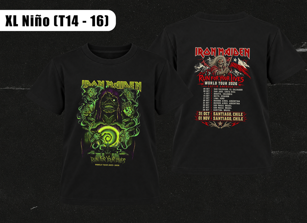Polera Iron Maiden