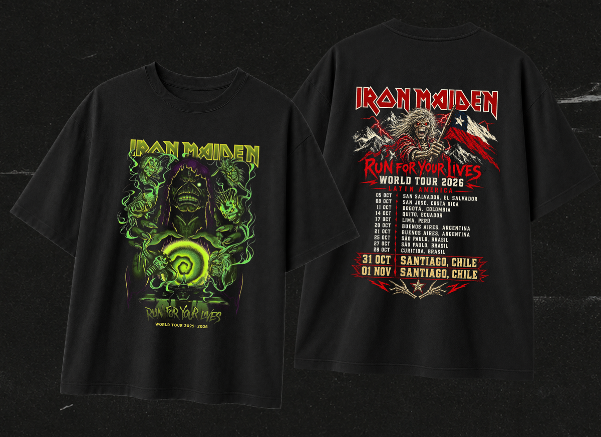 Polera Iron Maiden