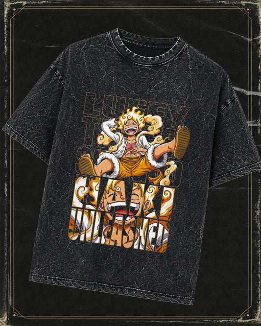 Polera LUFFY - Efecto mineral wash