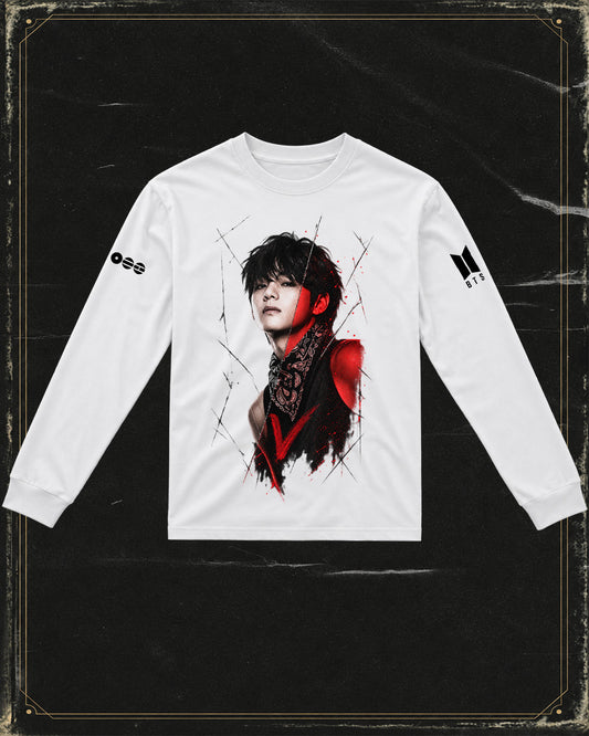 Polera BTS - V - Manga larga