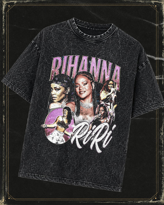 Polera Rihanna - efecto mineral wash