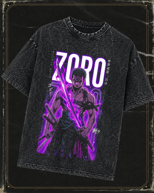 Polera Zoro - efecto mineral wash