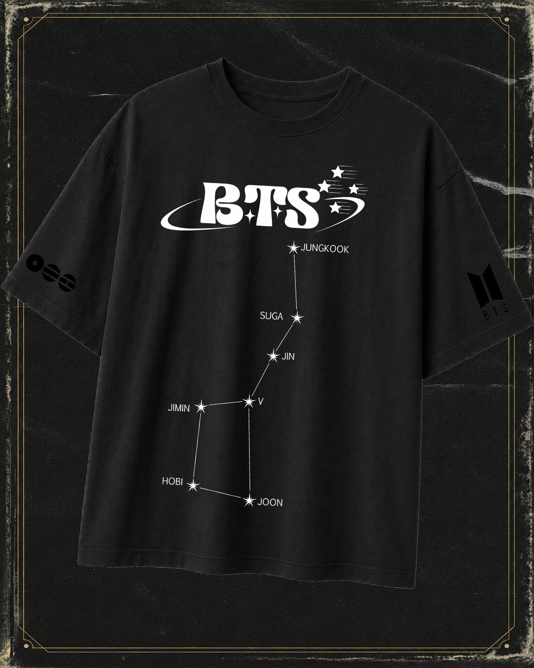 Polera BTS Constelación - Oversize