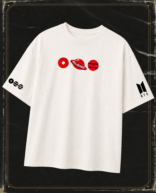 Polera BTS - Aliens - Oversize