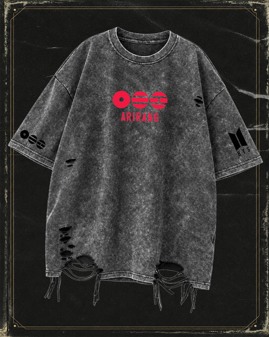 Polera BTS destroyed - Edición limitada