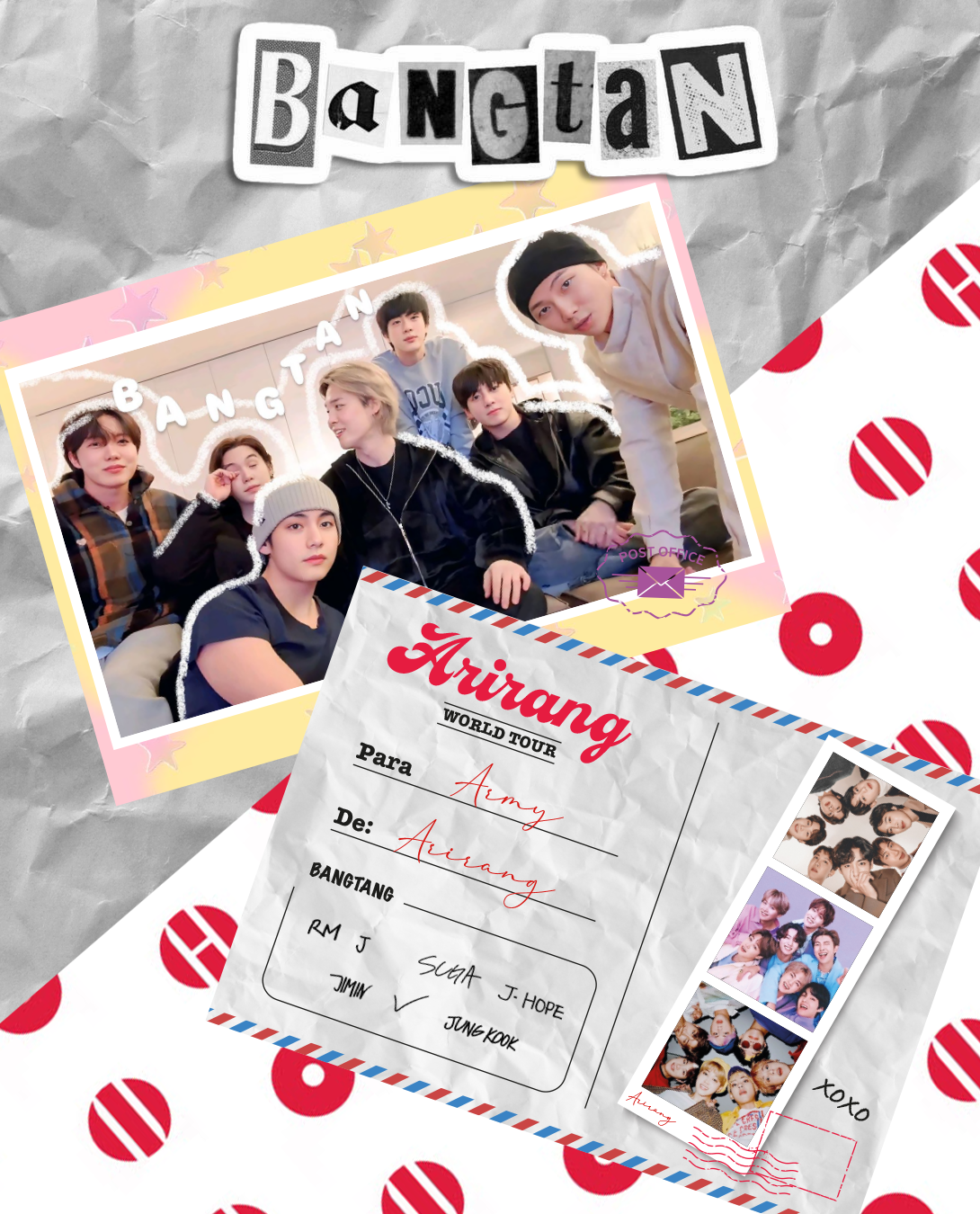 Freebies - Postal BTS