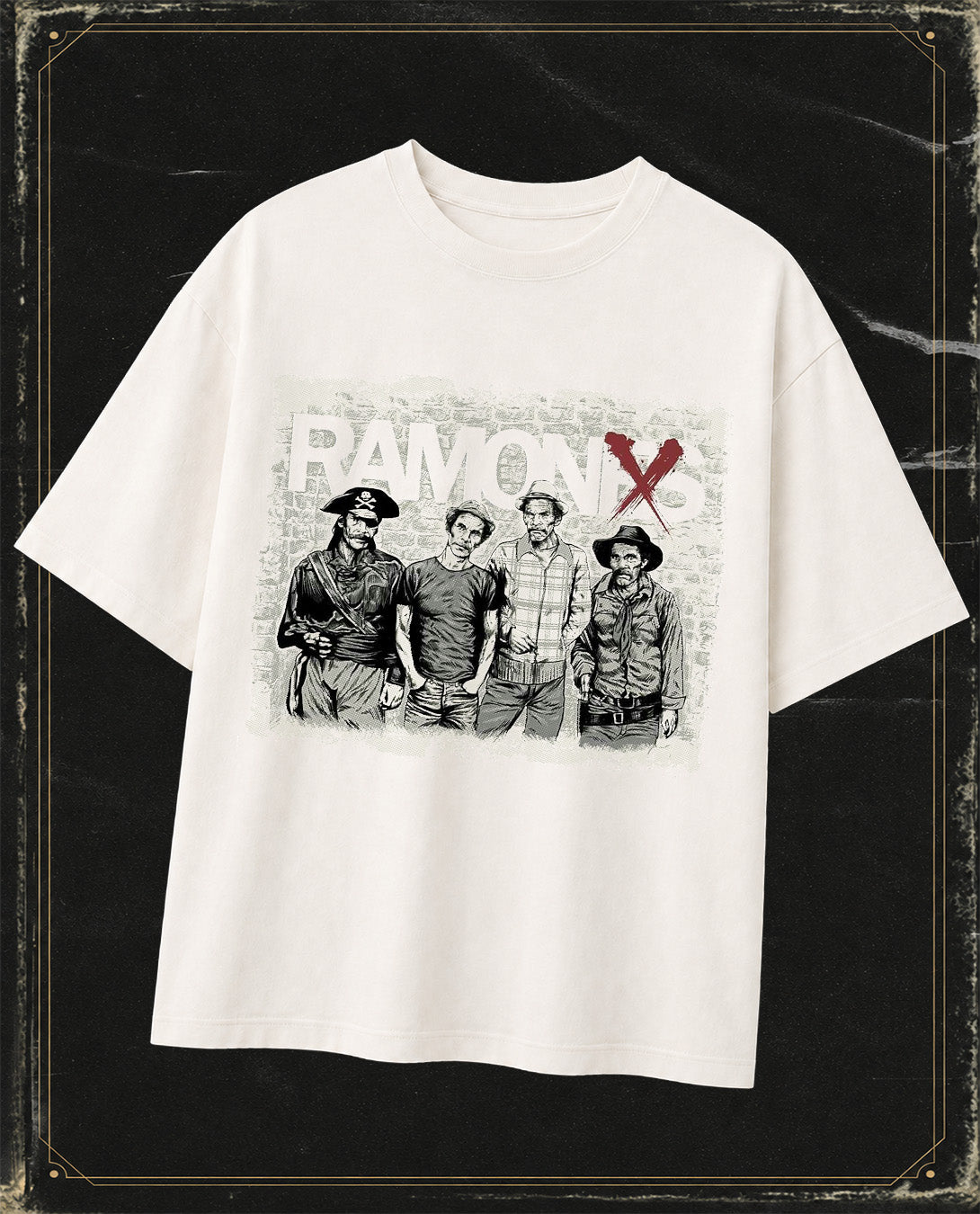 Polera Ramones - Oversize