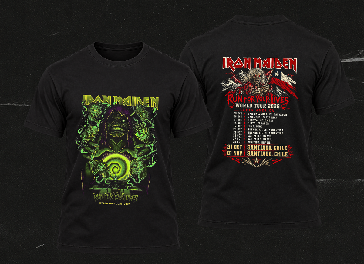 Polera Iron Maiden