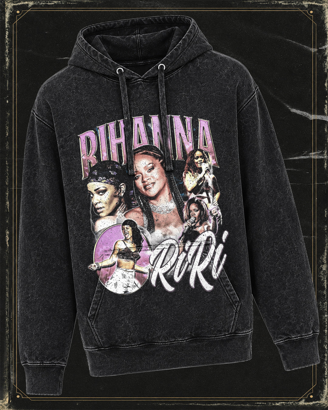 Polerón Rihanna - efecto mineral wash