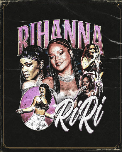 Polerón Rihanna - efecto mineral wash
