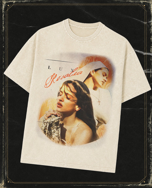 Polera Rosalia - efecto mineral wash beige