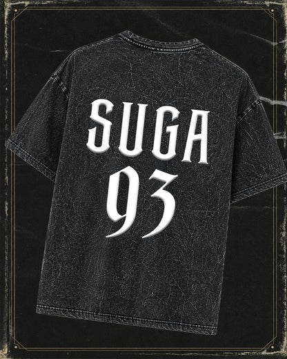 Polera BTS SUGA - Efecto mineral wash