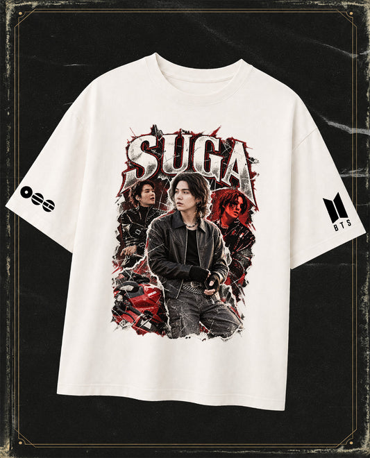 Polera BTS - SUGA - Oversize
